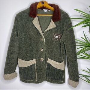 K.d. Spring Button Down Jacket; Size M